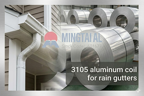 3105 aluminum coil for rain gutters