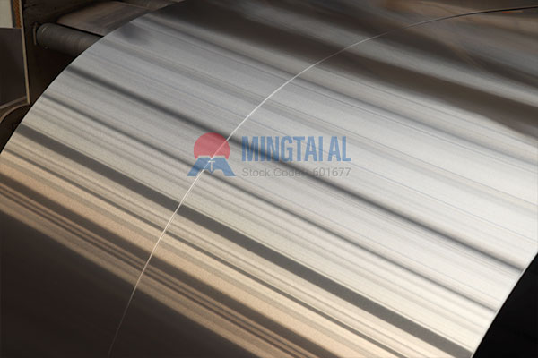 Aluminum foil for blister packaging