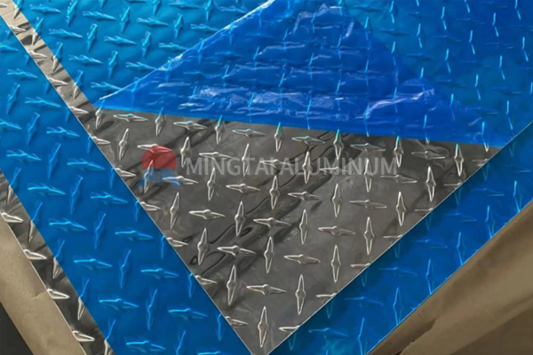 Diamond-Patterned Aluminum Plate