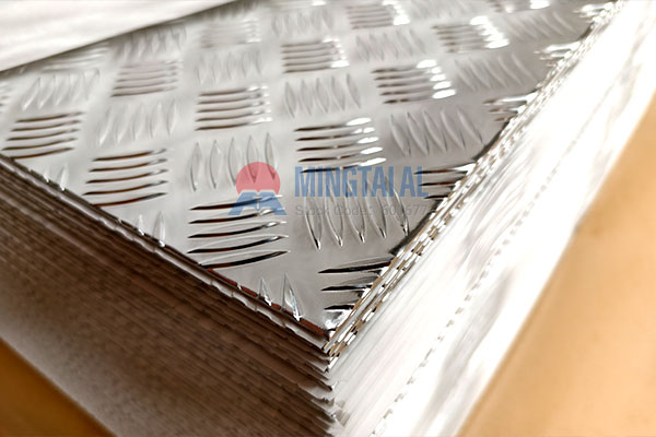 5754 Five-Bar Aluminum Tread Plate